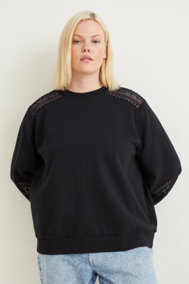 Damen - Sweatshirt - schwarz