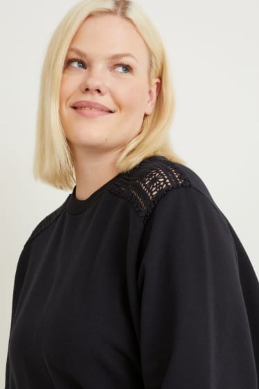 Damen - Sweatshirt - schwarz