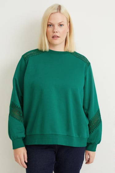 Damen - Sweatshirt - grün