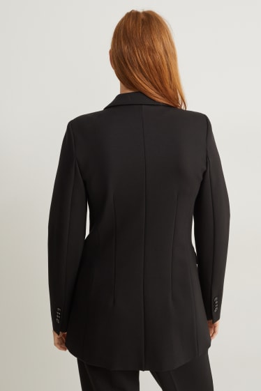 Women - Blazer - regular fit - black