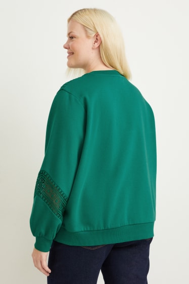 Damen - Sweatshirt - grün