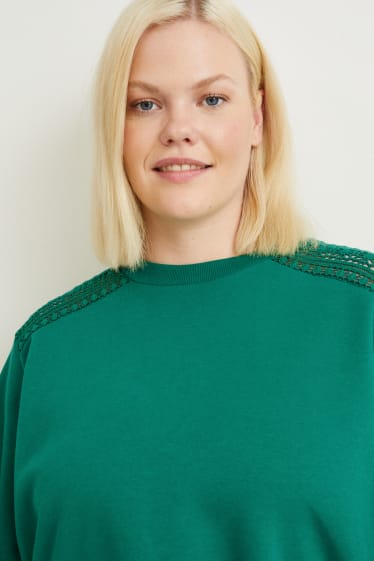 Damen - Sweatshirt - grün