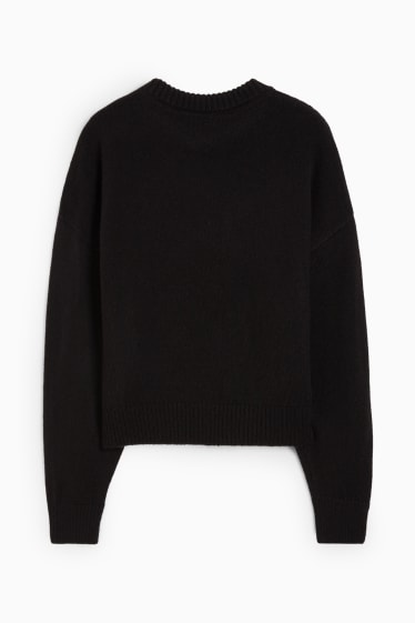 Donna - CLOCKHOUSE - maglione - SmileyWorld® - nero