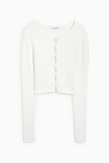 Teens & young adults - CLOCKHOUSE - cropped jumper - cremewhite