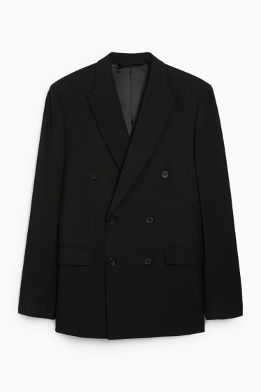 Hommes - Veste de costume - slim fit - Flex - Mix & Match - noir