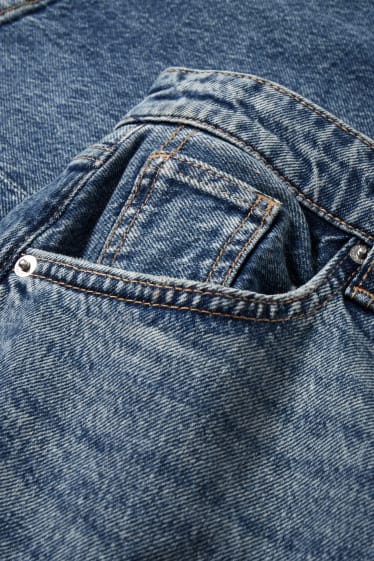 Women - CLOCKHOUSE - baggy jeans - mid-rise waist - denim-light blue