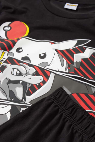 Enfants garçons - Pokémon - pyjama - 2 pièces - noir