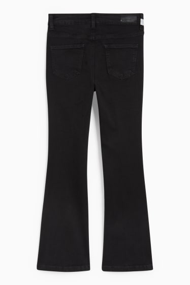 Niños - Flared jeans - vaqueros - gris oscuro