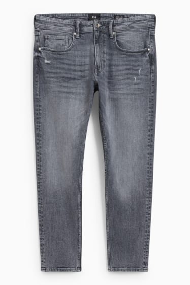 Mężczyźni - Slim tapered jeans - LYCRA® - dżins-szary