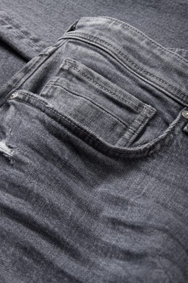 Heren - Sim tapered jeans - LYCRA® - jeansgrijs