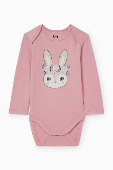 Babies - Baby bodysuit - pink