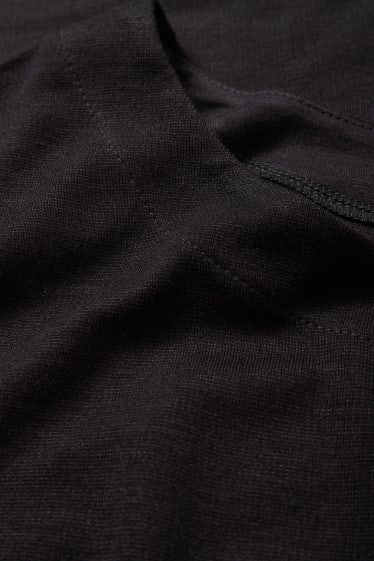 Donna - Maglia a maniche lunghe - nero