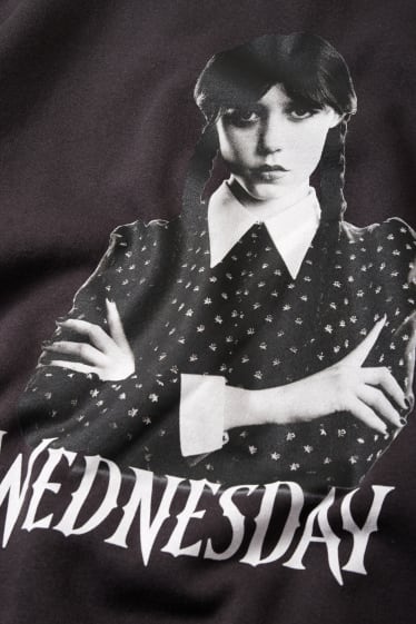 Damen - CLOCKHOUSE - Sweatshirt - Wednesday - schwarz