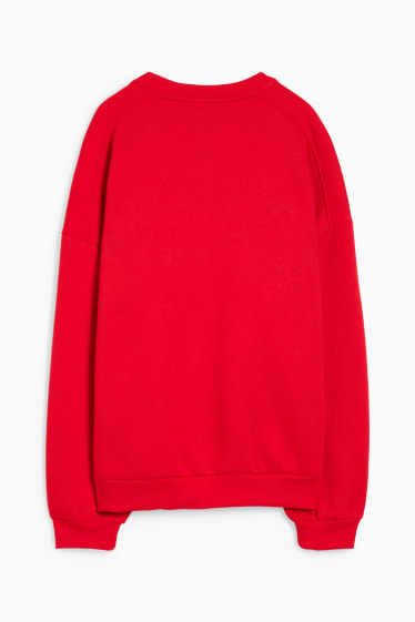 Dames - CLOCKHOUSE - sweatshirt - rood