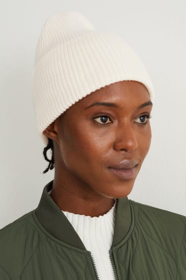 Women - Hat - cremewhite