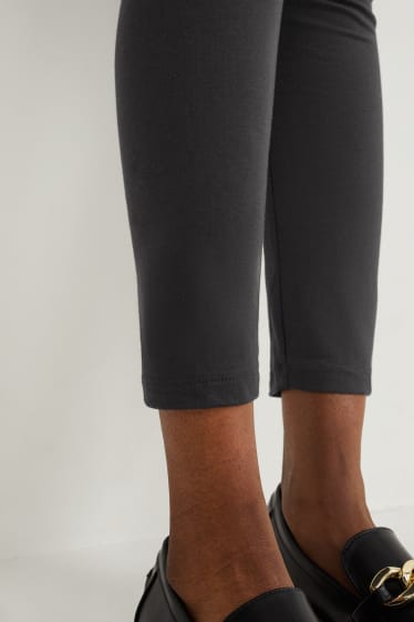 Donna - Confezione da 2 - leggings - LYCRA®  - nero