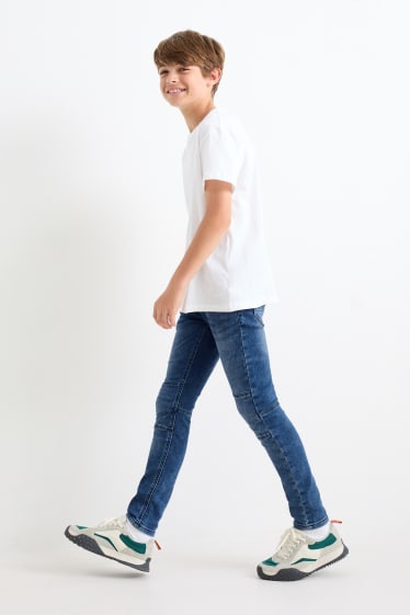 Kinder - Slim Jeans - jeansblau