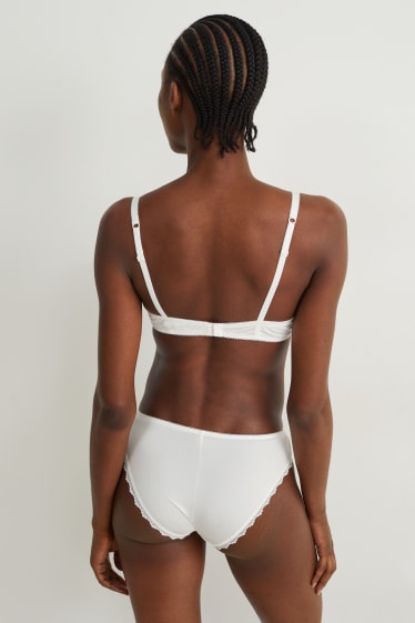 Femmes - Soutien-gorge à armature - blanc crème