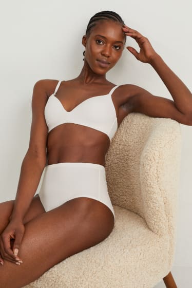 Damen - Slip - cremeweiß