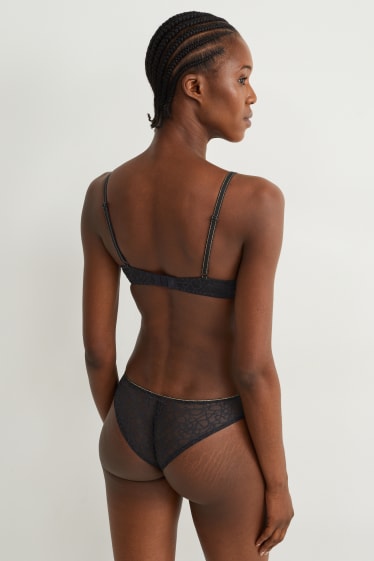 Donna - Reggiseno con ferretti - nero