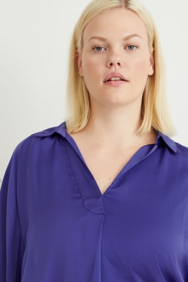 Damen - Bluse - lila