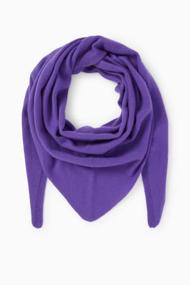 Femmes - Foulard en cachemire - violet