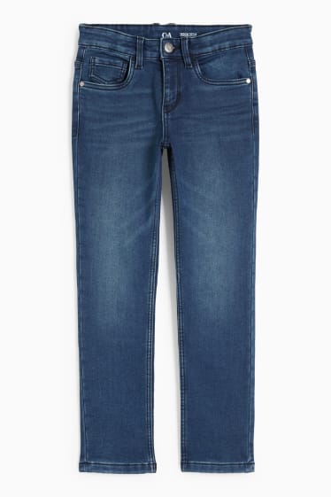 Bambini - Slim jeans - jeans termici - jeans blu