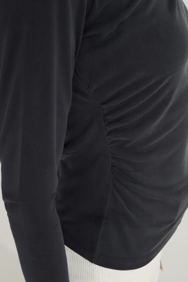 Women - Long sleeve top - black