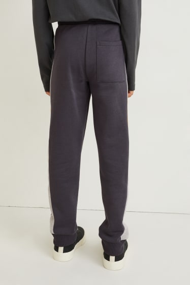 Enfants garçons - Pantalon de jogging - gris foncé