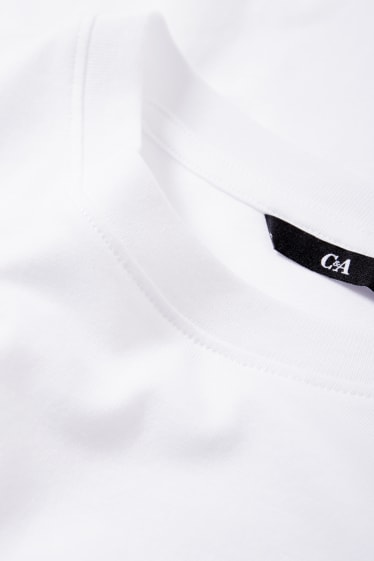 Uomo - Maglia a maniche lunghe - bianco