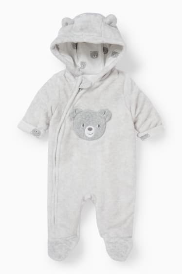 Babies - Baby jumpsuit - light gray-melange