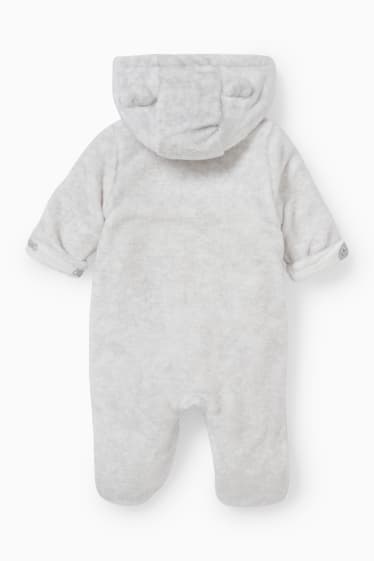 Bébés - Combinaison bébé - gris clair chiné
