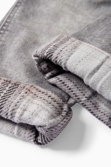 Nen - Straight jeans - texans tèrmics - texà gris clar
