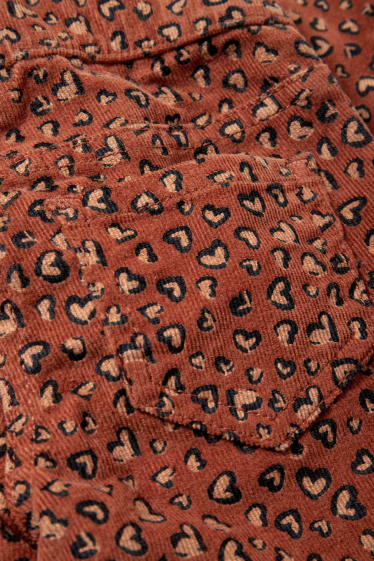 Kinderen: meisjes - Corduroy broek - bruin