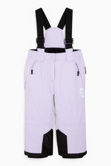 Kinder Mädchen - Skihose - wasserdicht - hellviolett