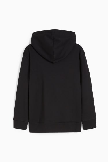 Enfants garçons - Sweat zippé à capuche - noir