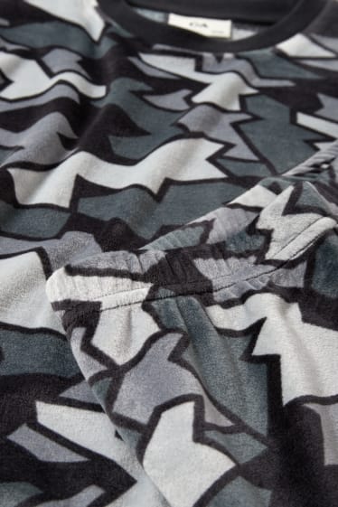 Children Boys - Pyjamas - 2 piece - patterned - black