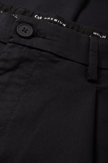 Uomo - Pantaloni chino - nero