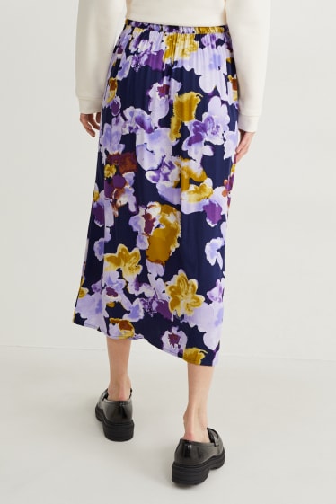 Women - Skirt - floral - multicoloured