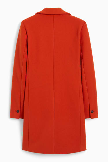 Femmes - Manteau - orange foncé