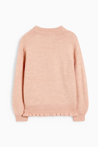 Kinder - Einhorn - Pullover - rosa