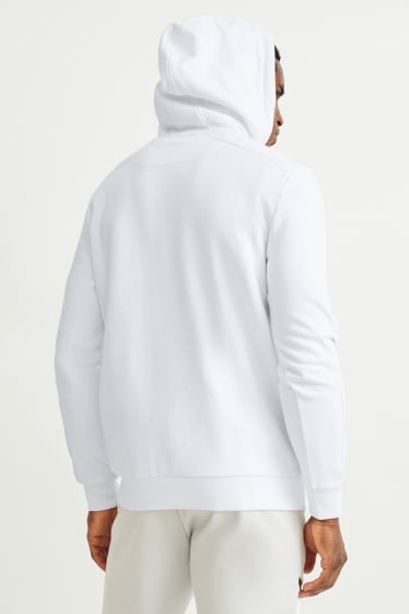 Hombre - Sudadera con capucha - blanco