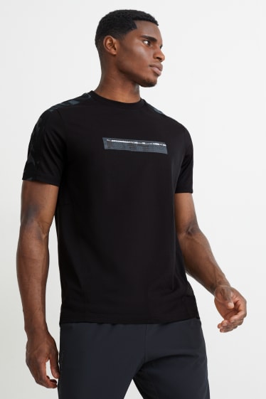Uomo - T-shirt sportiva - nero