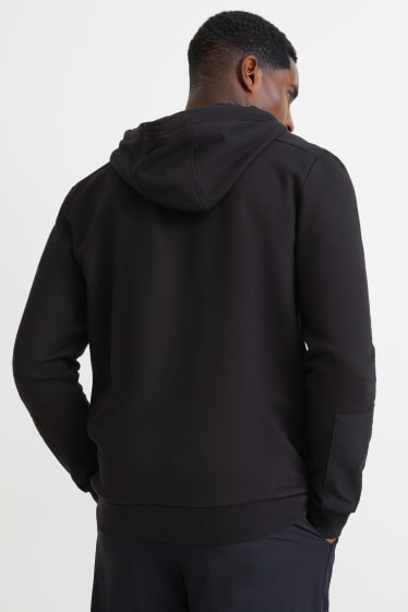 Hombre - Sudadera con capucha - negro