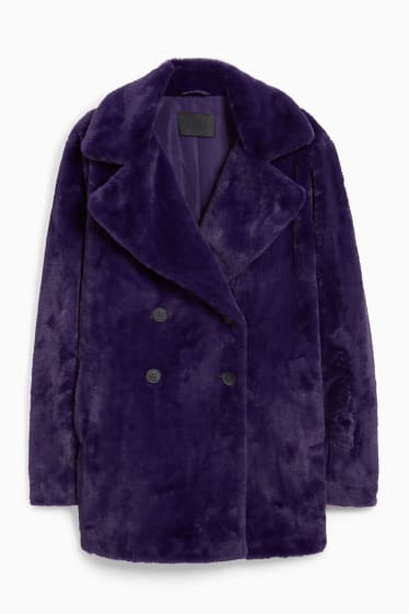 Women - Coat - violet