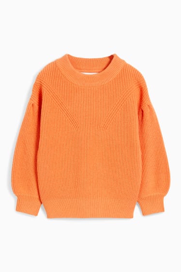 Kinder - Pullover - orange