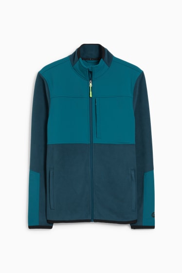 Hommes - Veste softshell - vert