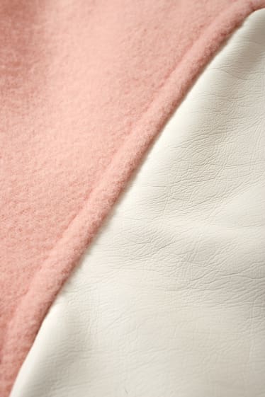 Bambine - Giacca stile college - rosa