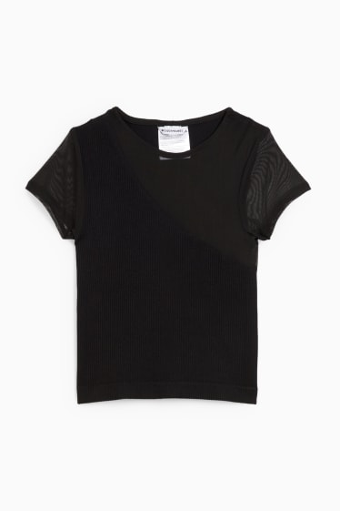 Joves - CLOCKHOUSE - samarreta de màniga curta - negre