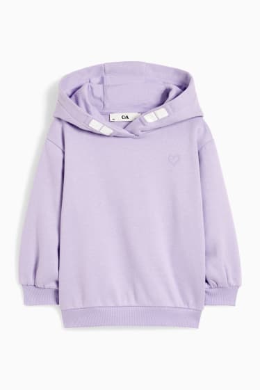 Enfants - Sweat à capuche - lilas